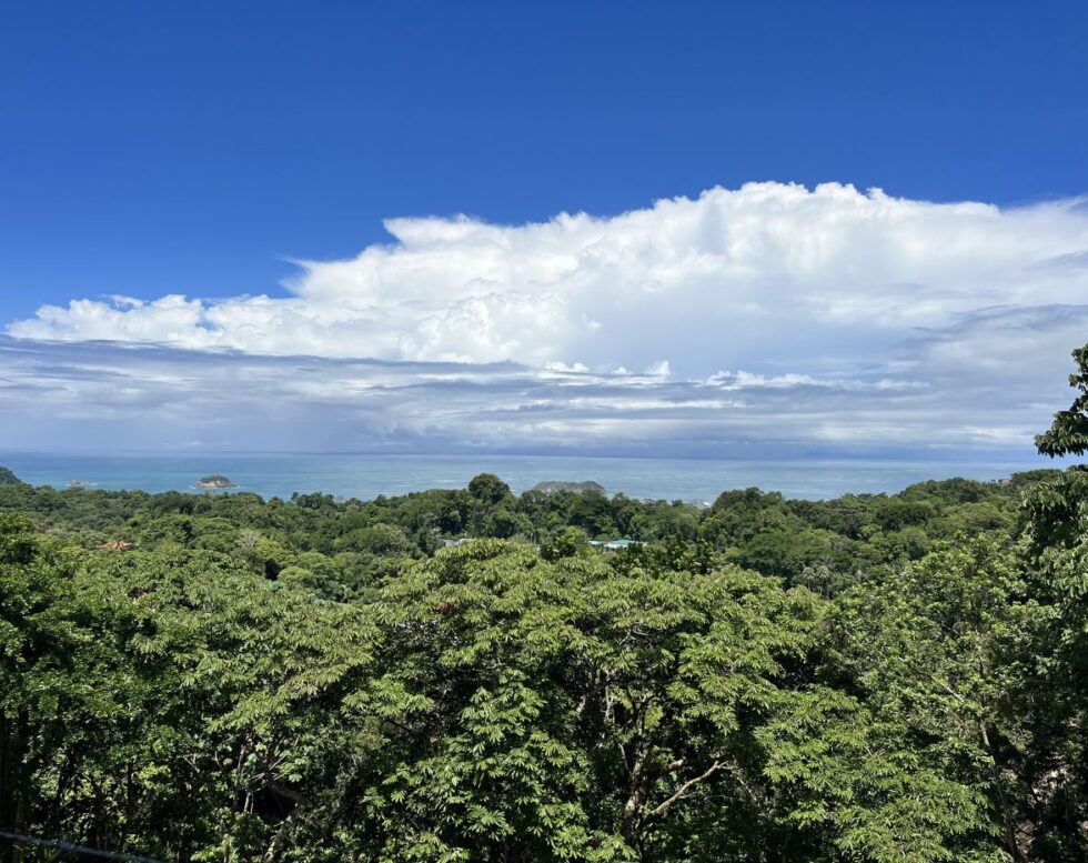Affordable ocean view lot in the heart of Manuel Antonio close to all amenities and bus stop